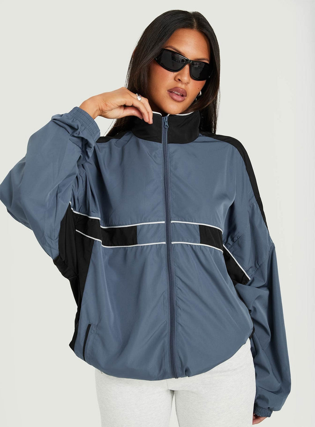 Rhode Windbreaker Slate Blue