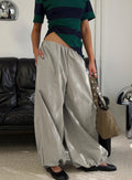 Your Orbit Nylon Baggy Pants Grey