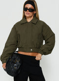 Outtake Utility Bomber Jacket Khaki