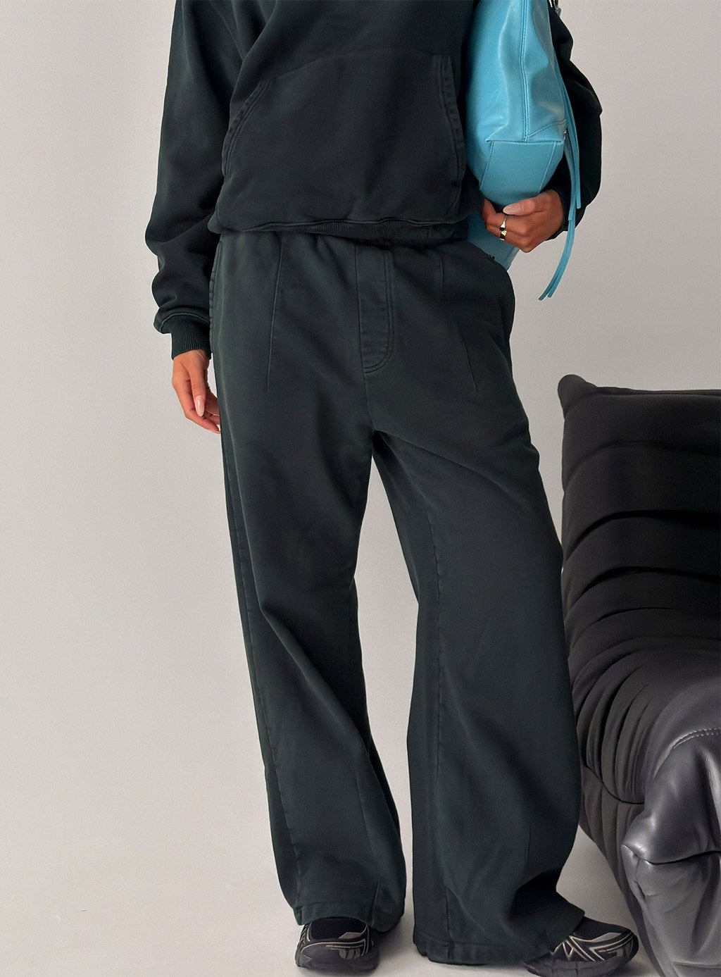 American Thrift Fleece Baggy Sweatpant Black