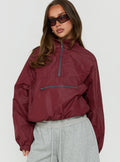 Ibiza Windbreaker Burgundy