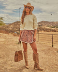 Rachelle Knit Cable Knit Sweater