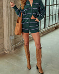 Nieves Striped Knit Top