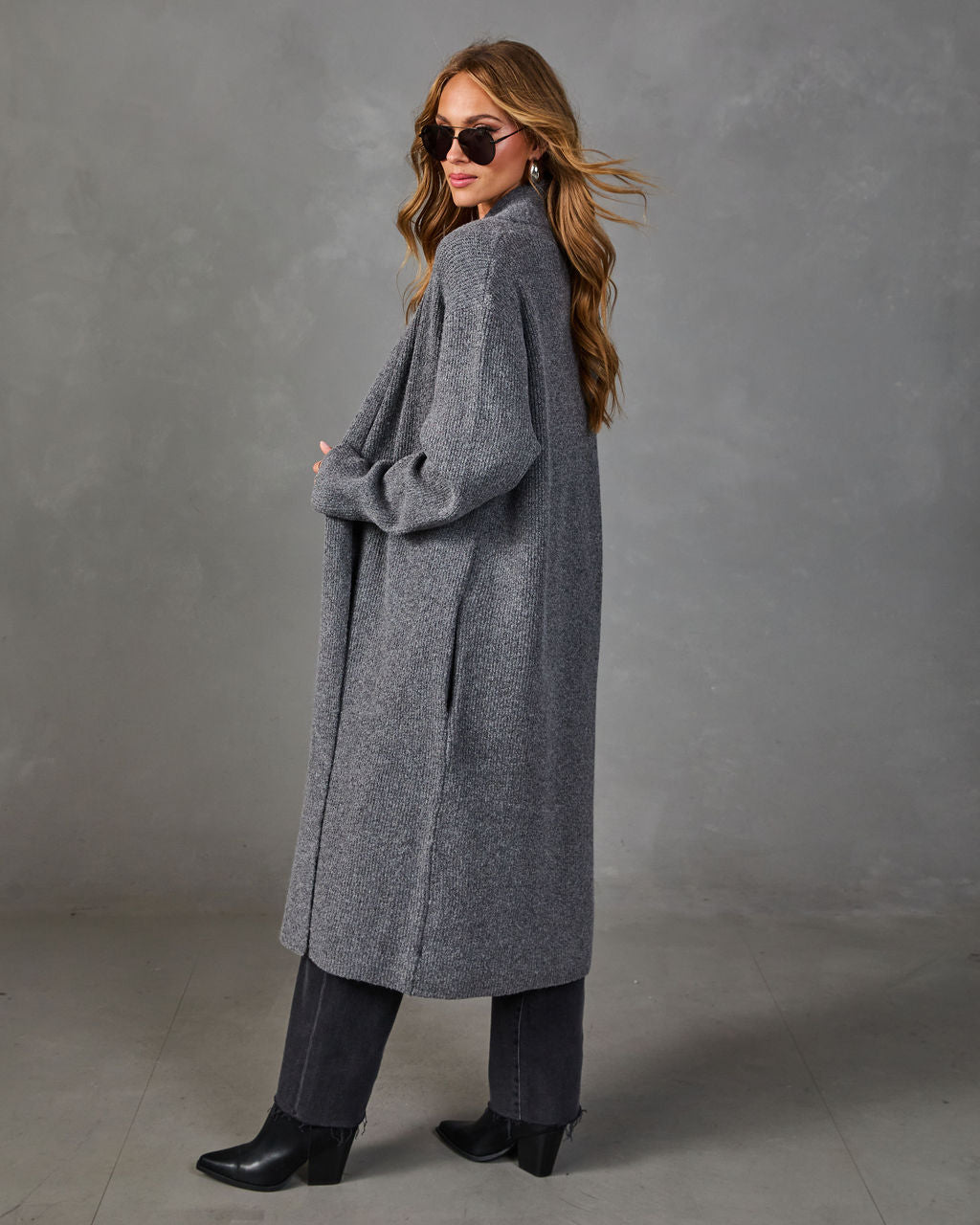 Lana Pocketed Duster Cardigan