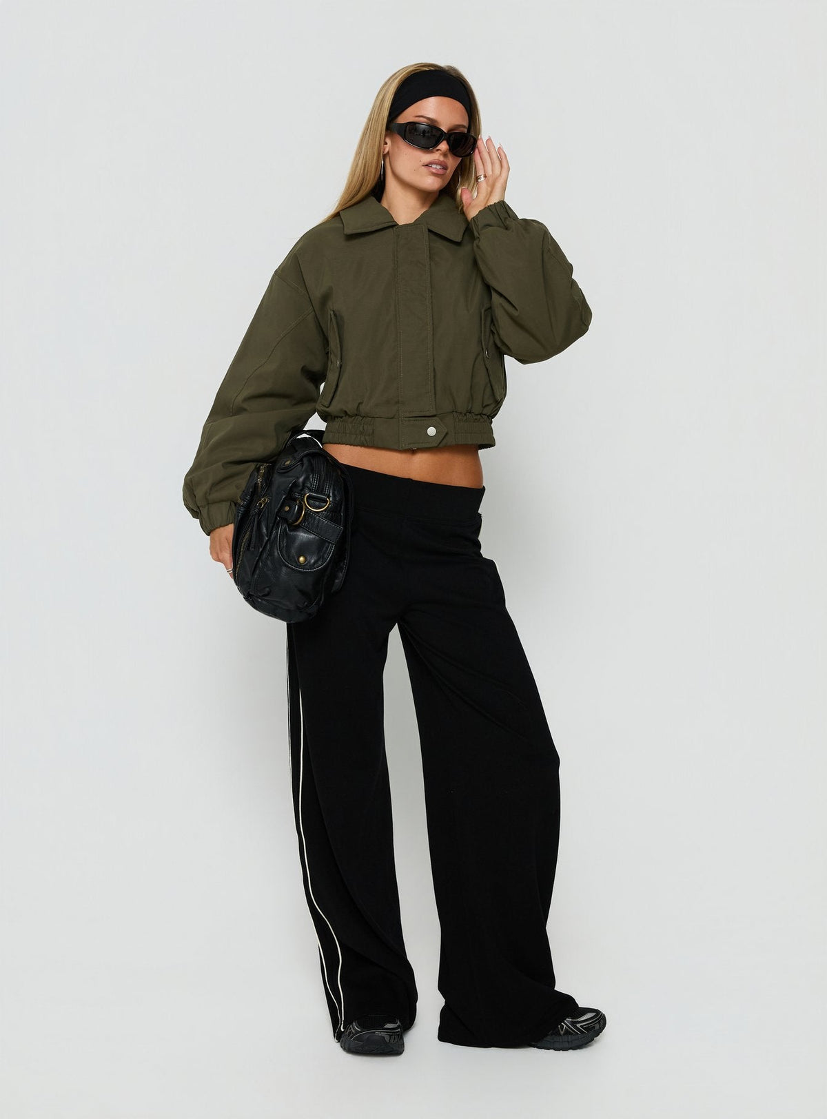 Outtake Utility Bomber Jacket Khaki