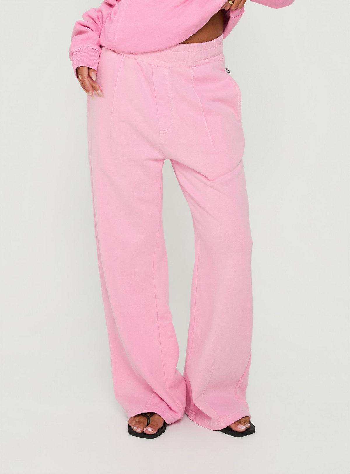American Thrift Fleece Baggy Sweatpant Washed Pink