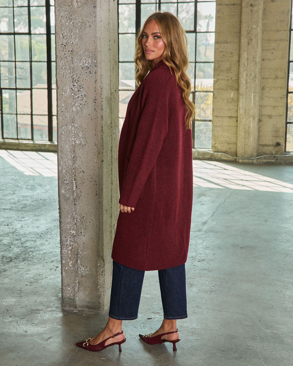 Settle In Knit Duster Cardigan