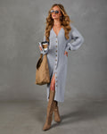 Early Sunset Knit Longline Cardigan