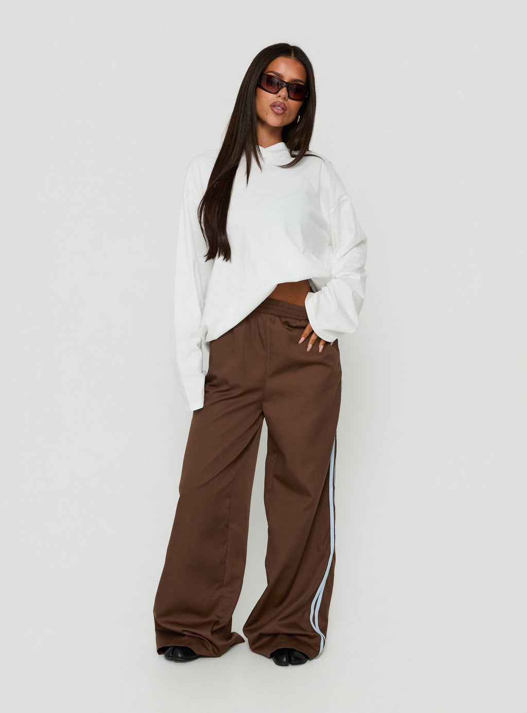 Fielder Sweatpants Brown / Blue