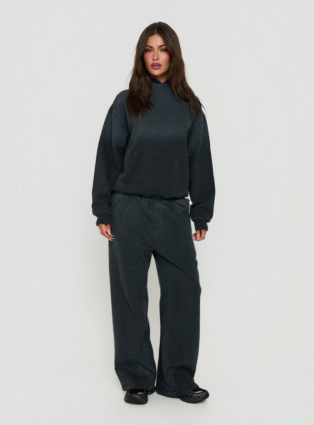 American Thrift Fleece Baggy Sweatpant Black