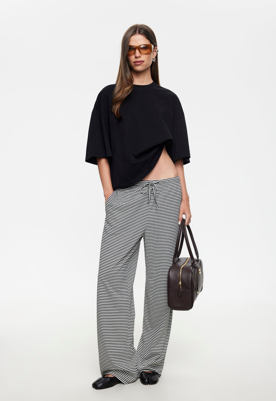 BLOOM PANT - ARCTIC INK STRIPE