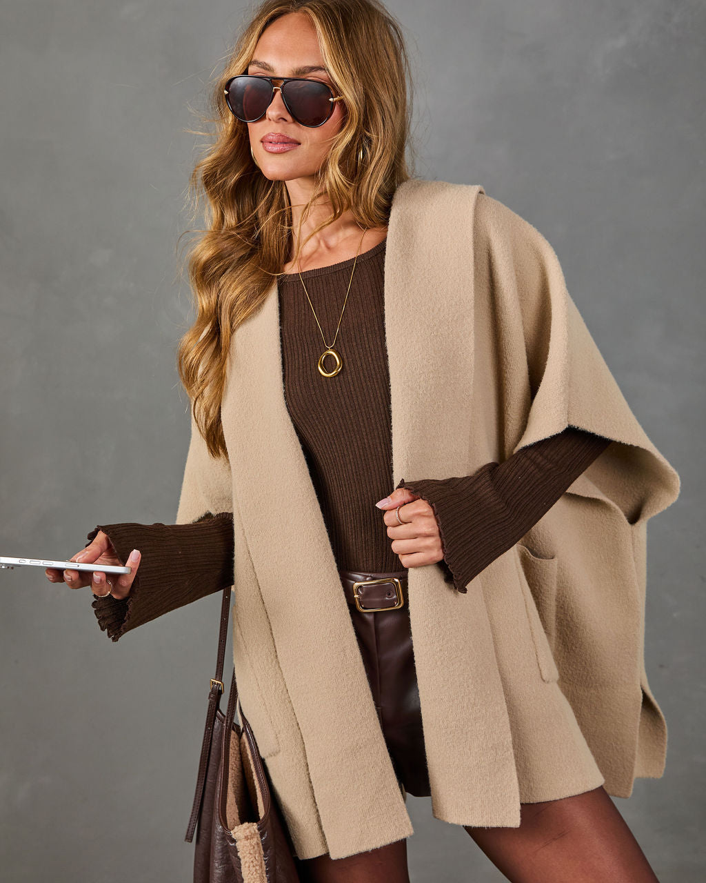 Tender Reverie Knit Hooded Cardigan