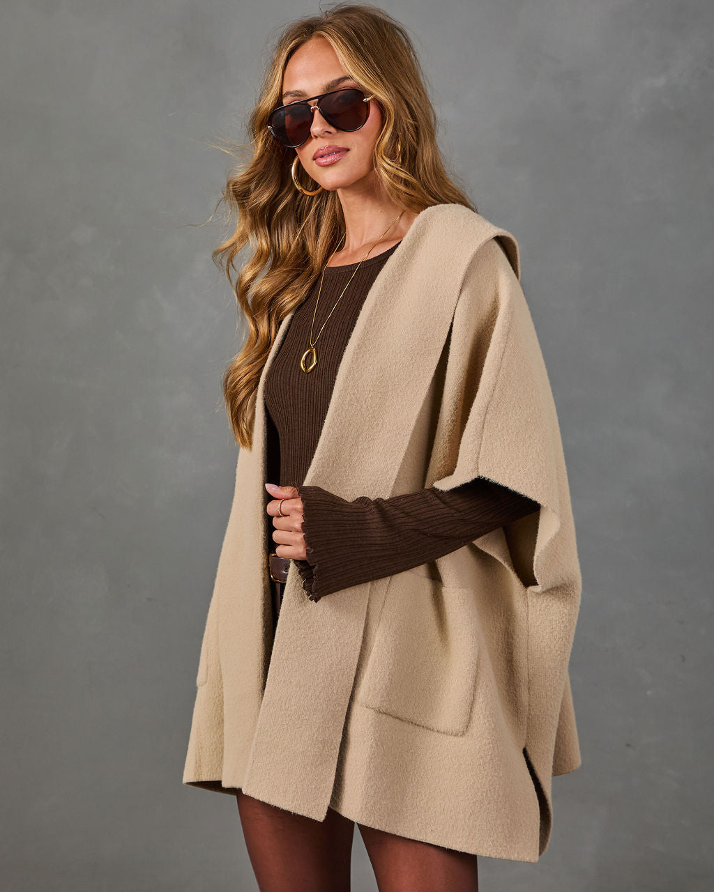 Tender Reverie Knit Hooded Cardigan