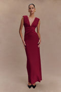 Monique Maxi Dress - Plum