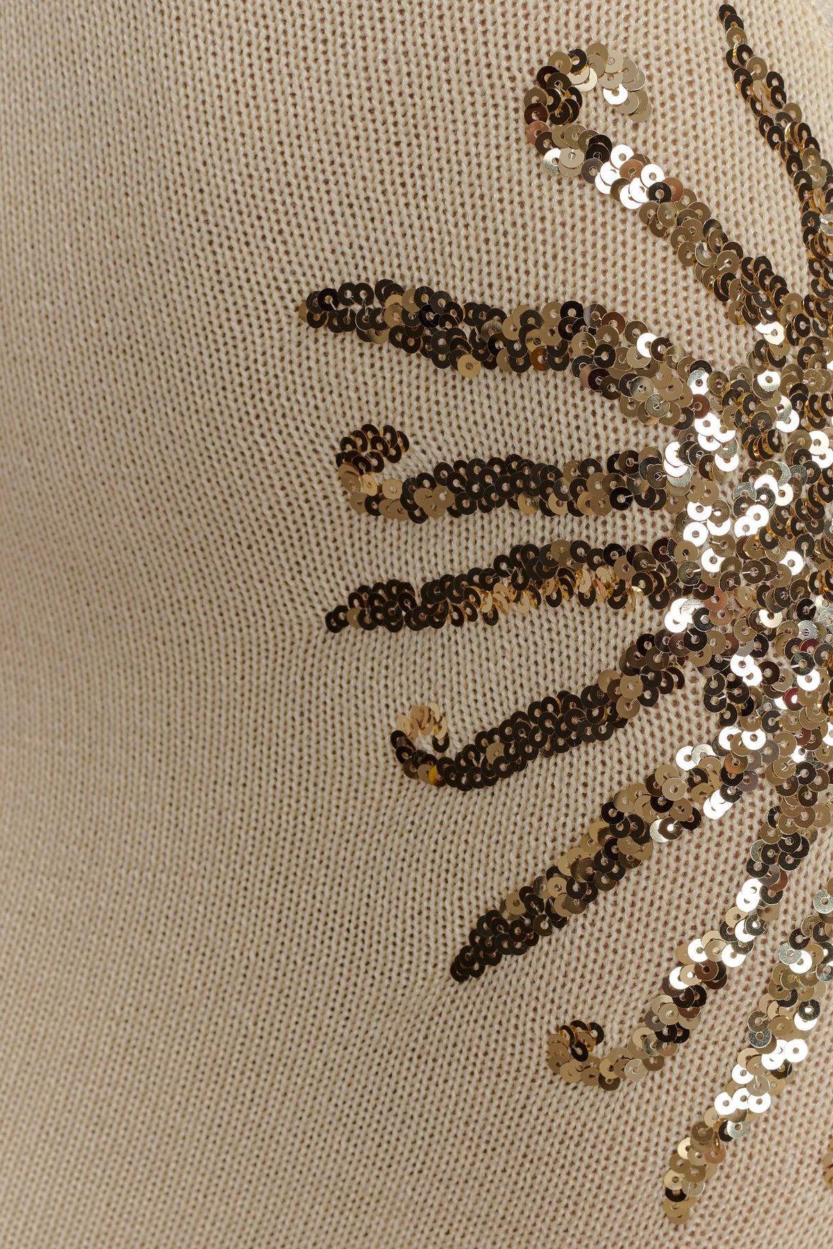 Ellington Knit Maxi Dress With Sequin - Ivory
