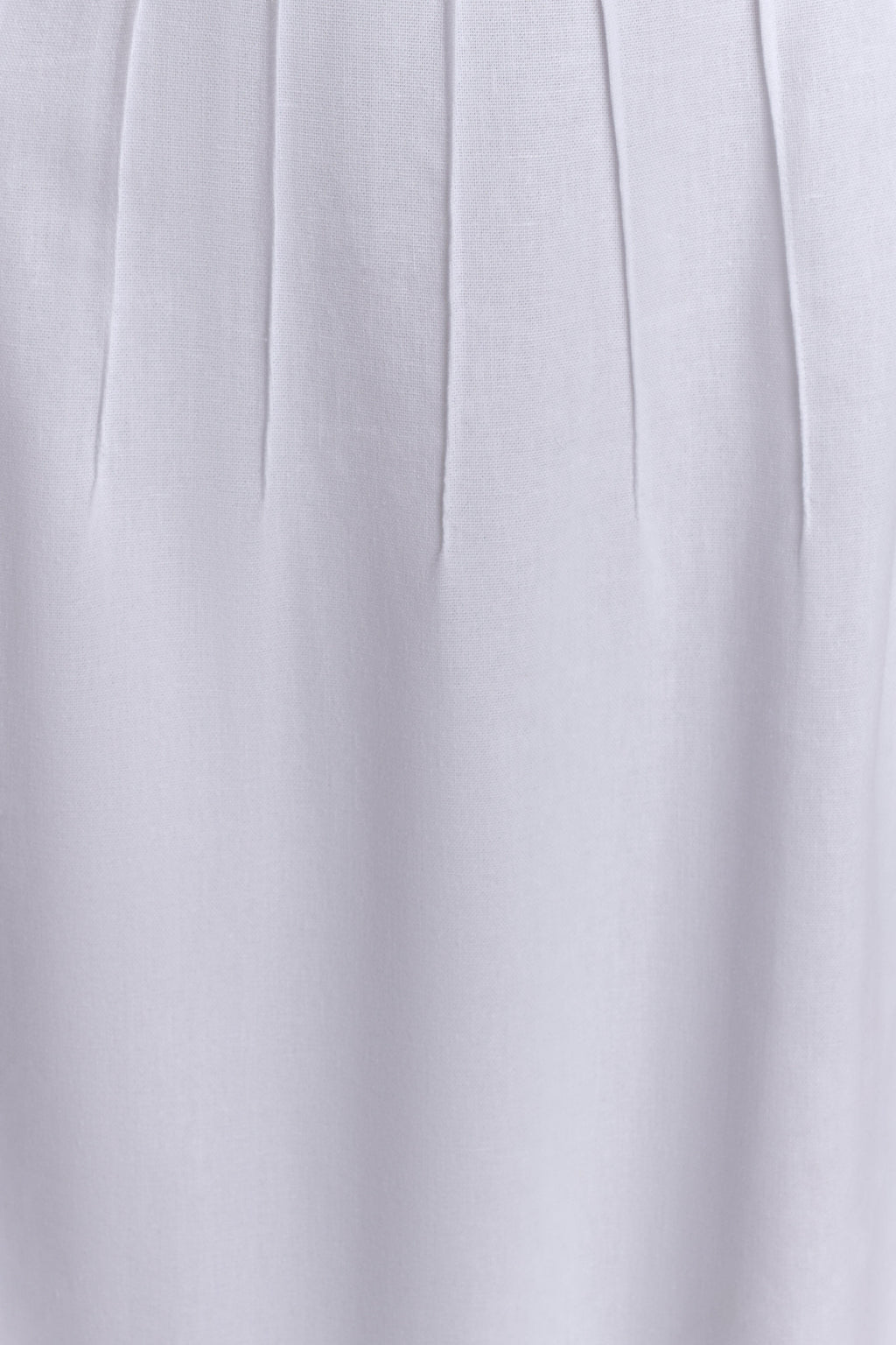 Sofie Pintuck Linen Maxi Dress - White