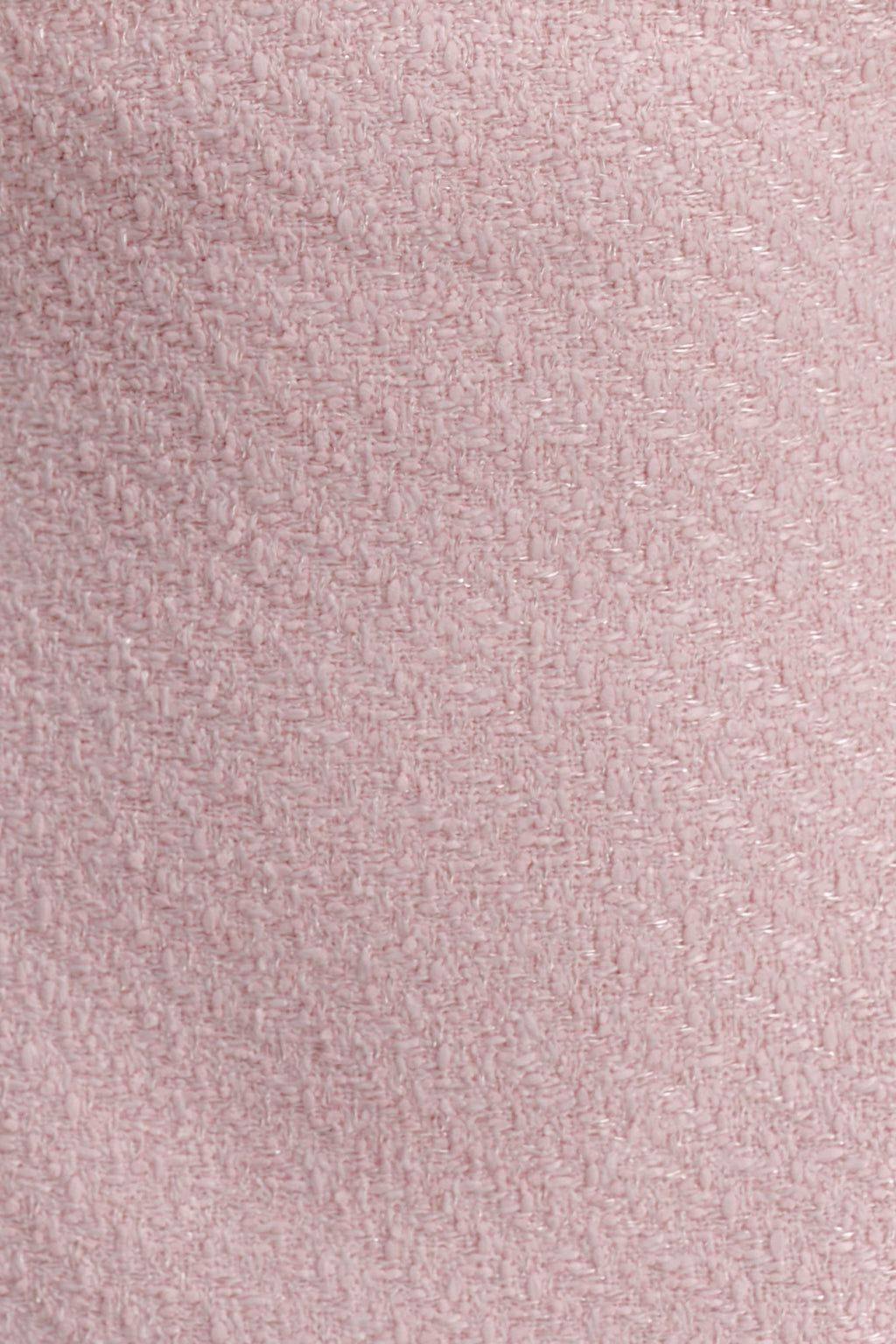 Lea Tweed Sleeveless Mini Dress - Baby Pink