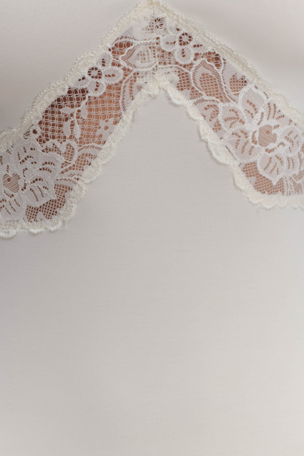 Electra Slinky Lace Mini Dress - Ivory