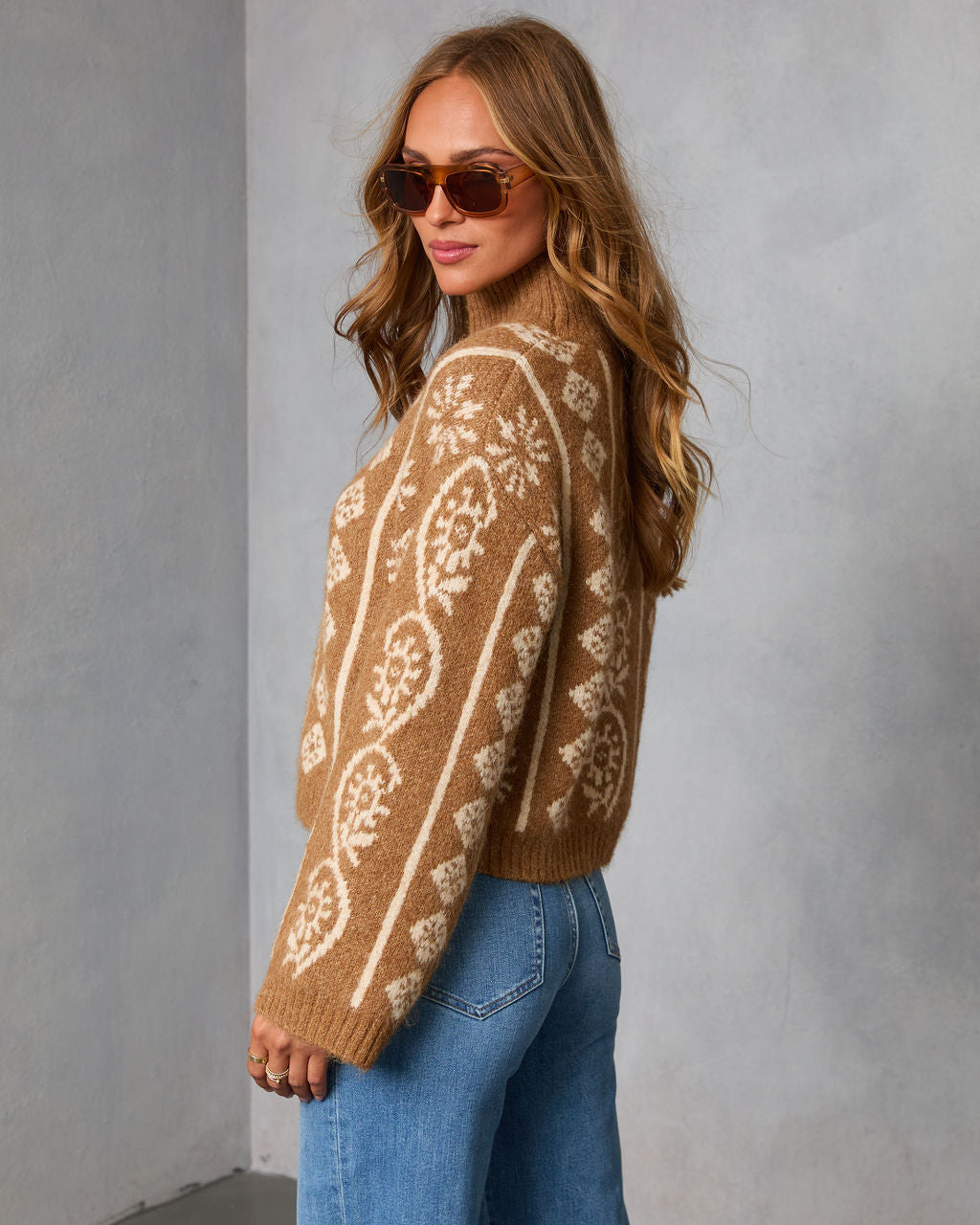 Homebody Season Abstract Sweater