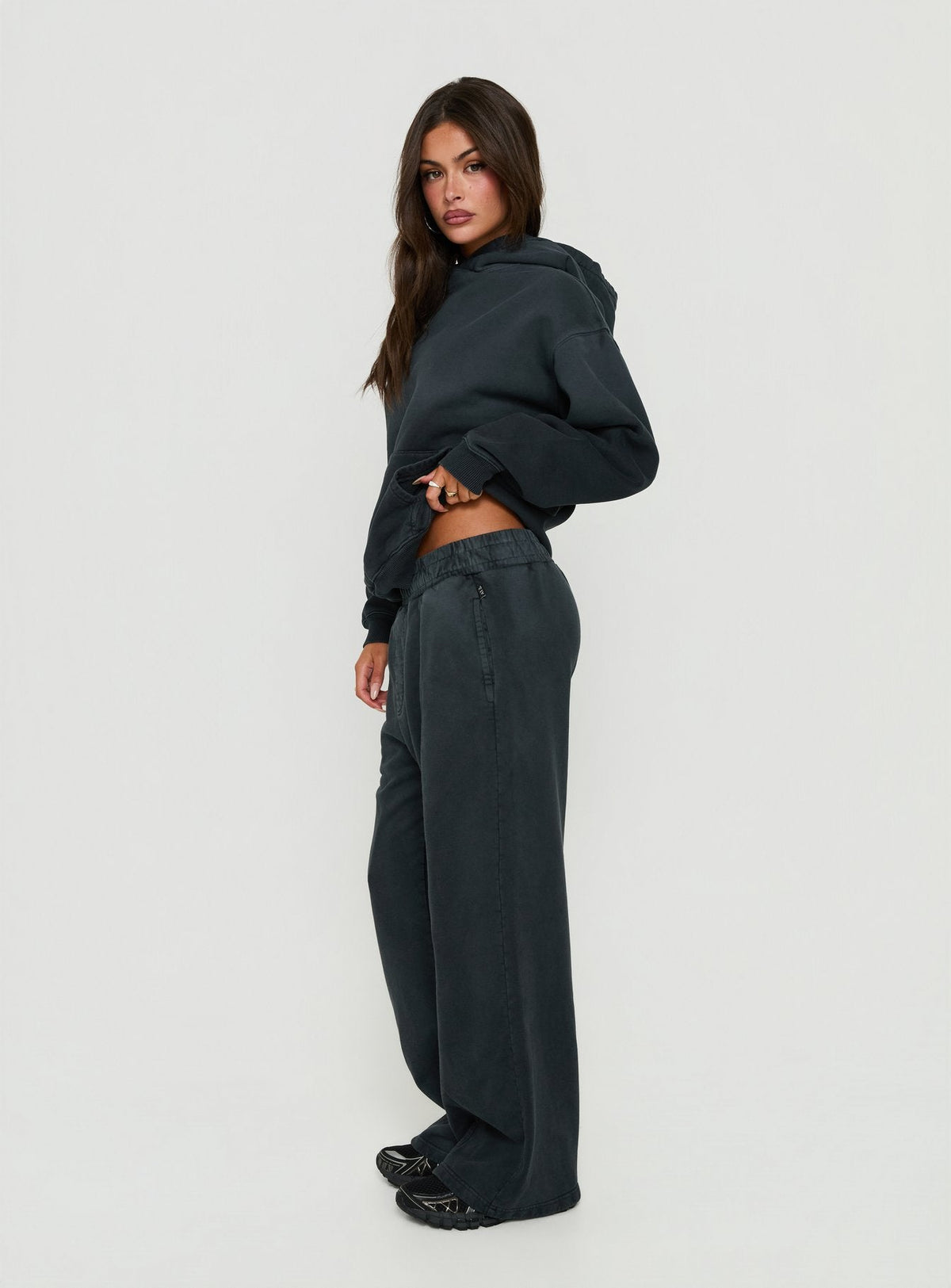 American Thrift Fleece Baggy Sweatpant Black