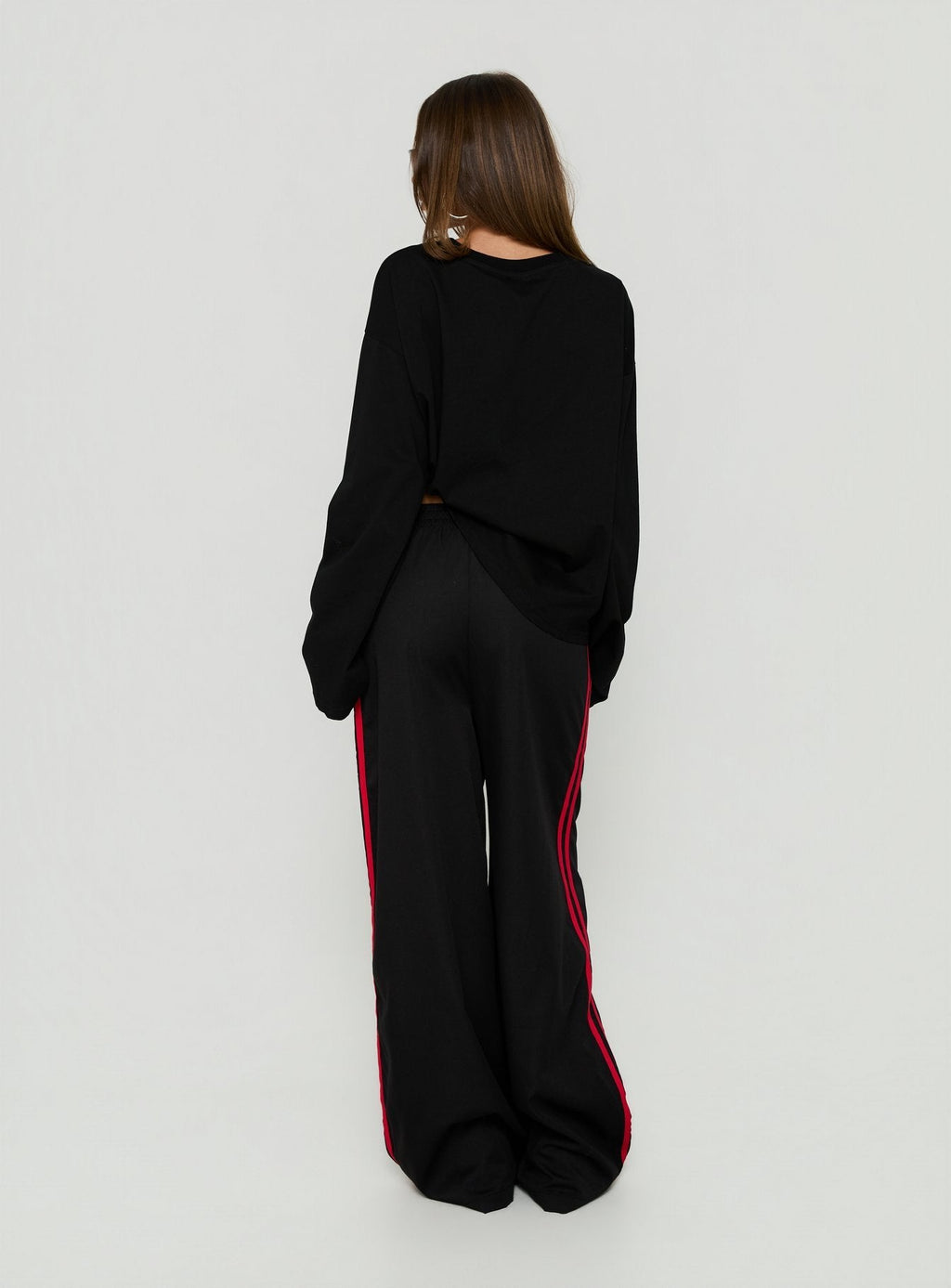 Fielder Sweatpants Black / Red