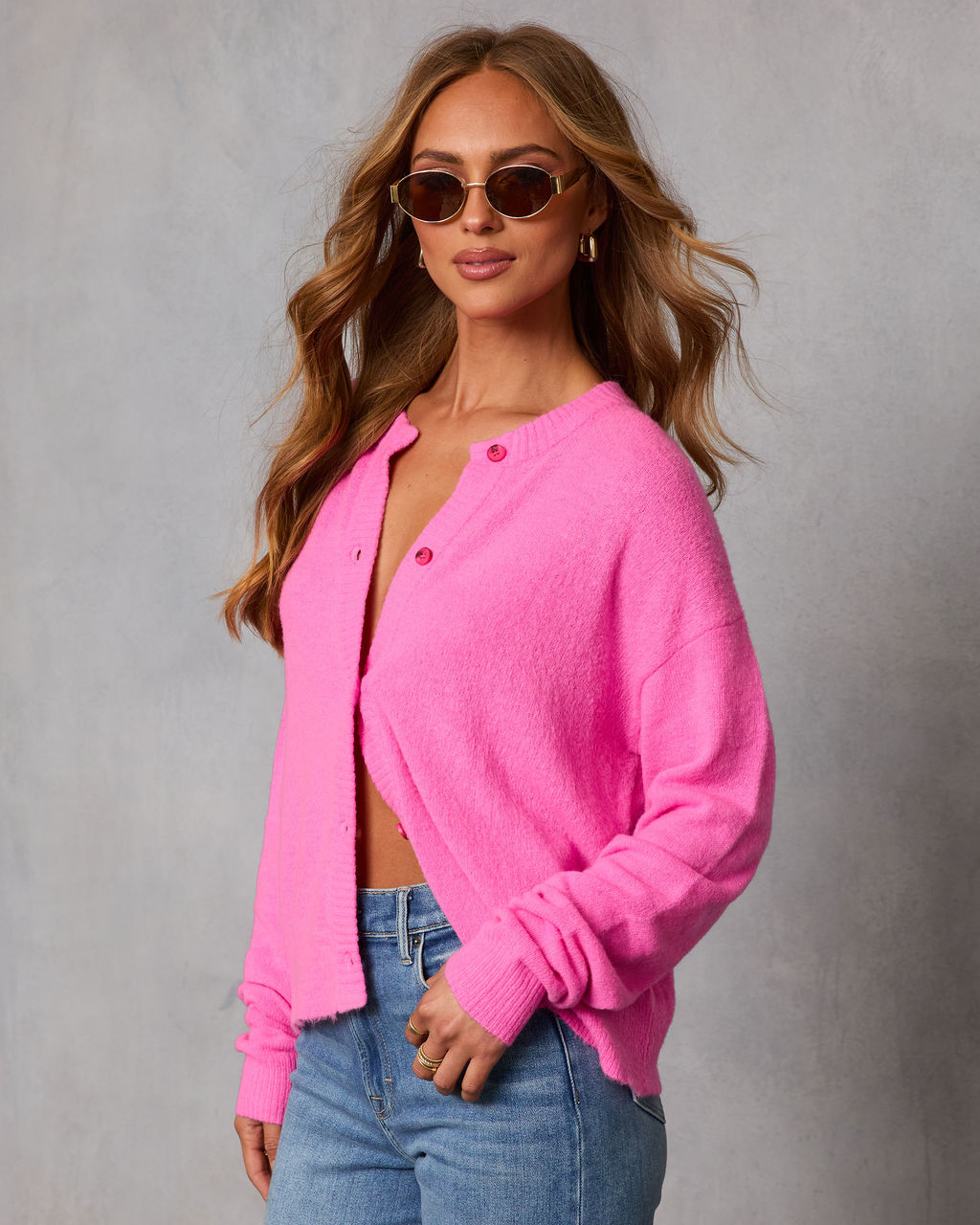 Sweetly Prepped Knit Cardigan