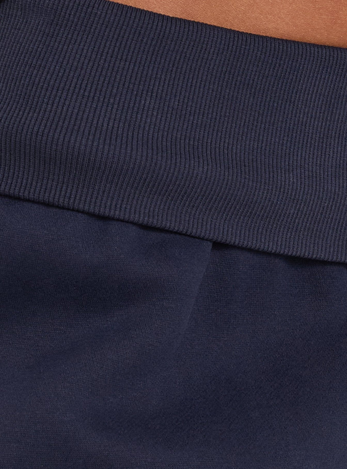 Lockie Foldover Baggy Sweatpants Navy