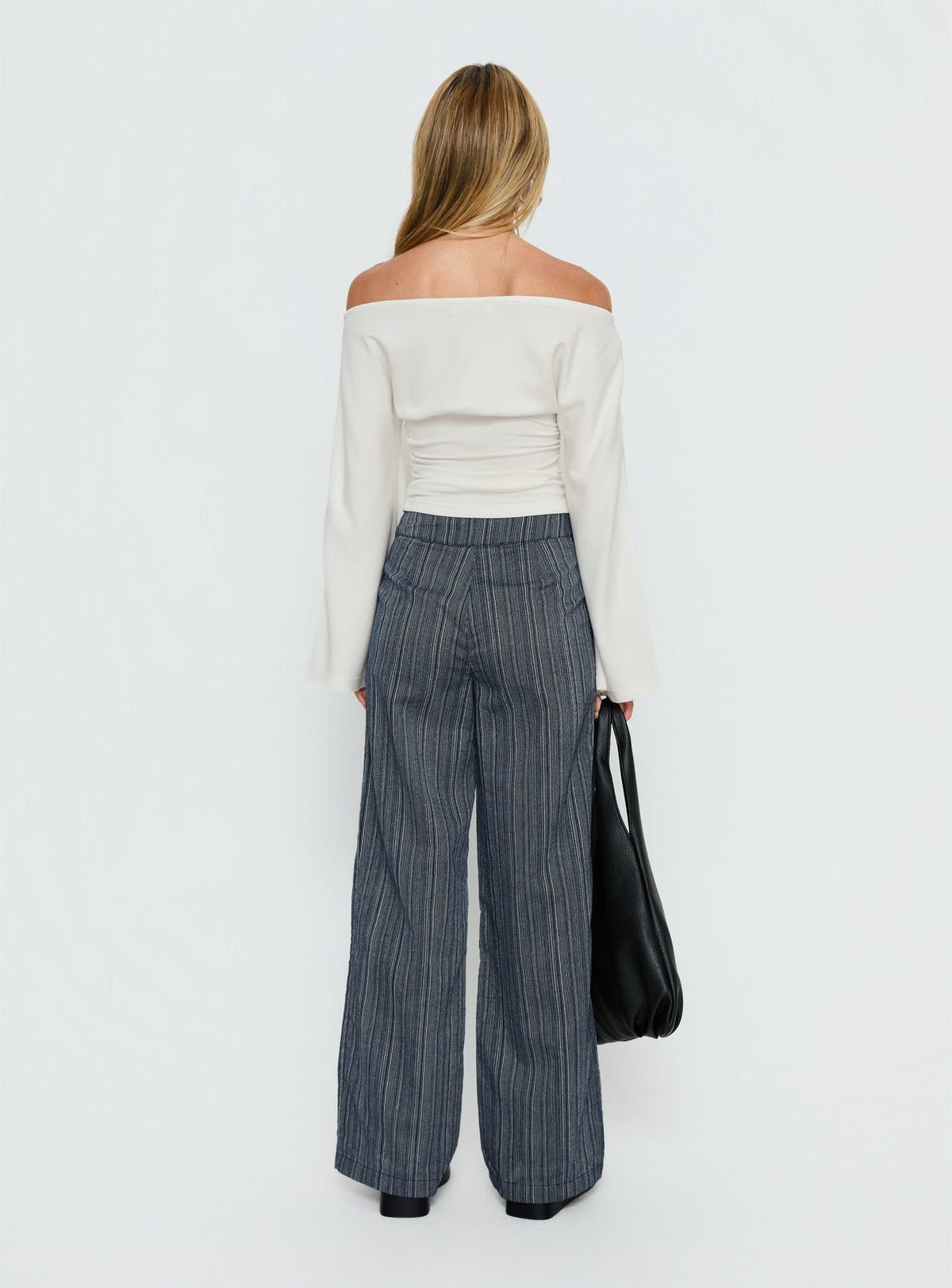 Rush Hours Tie Up Pants Navy
