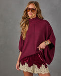 Marlenah Knit Turtleneck Sweater