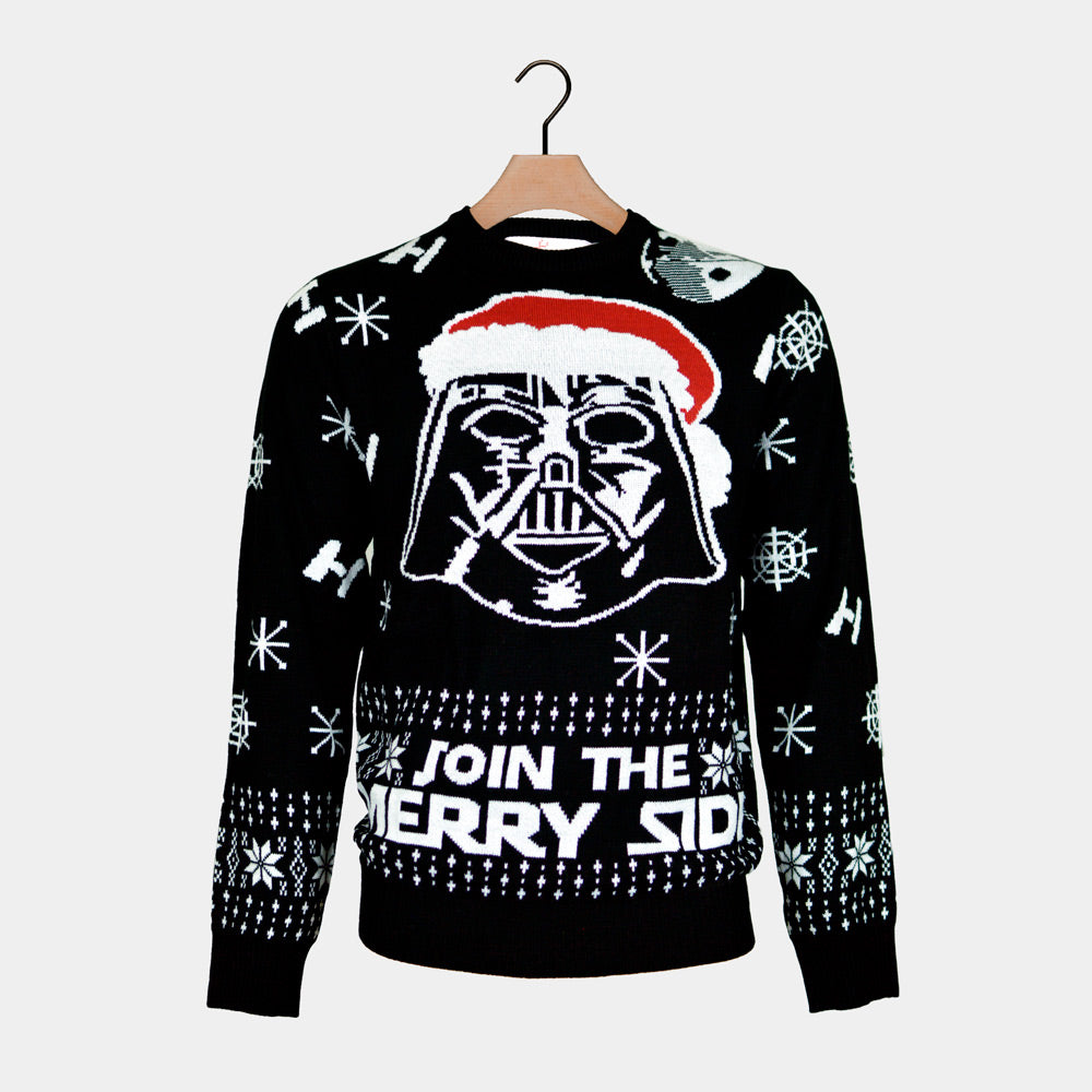 Womens Ugly Christmas Sweater Join The Merry Side