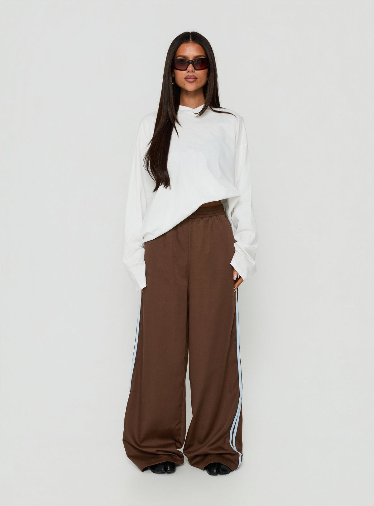 Fielder Sweatpants Brown / Blue