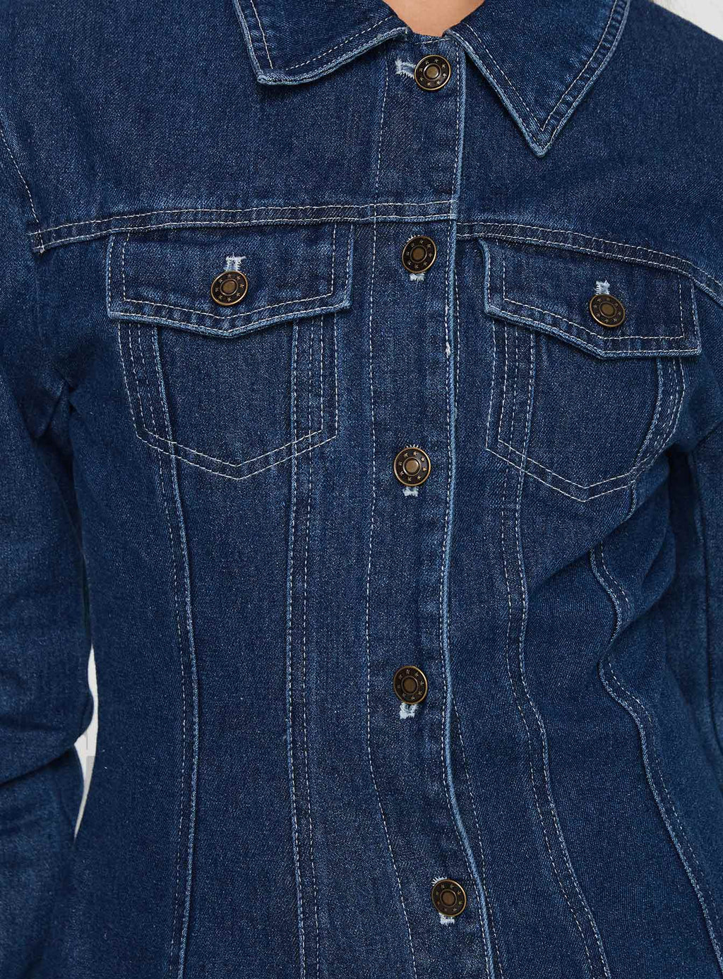 Rider Jacket Blue Denim