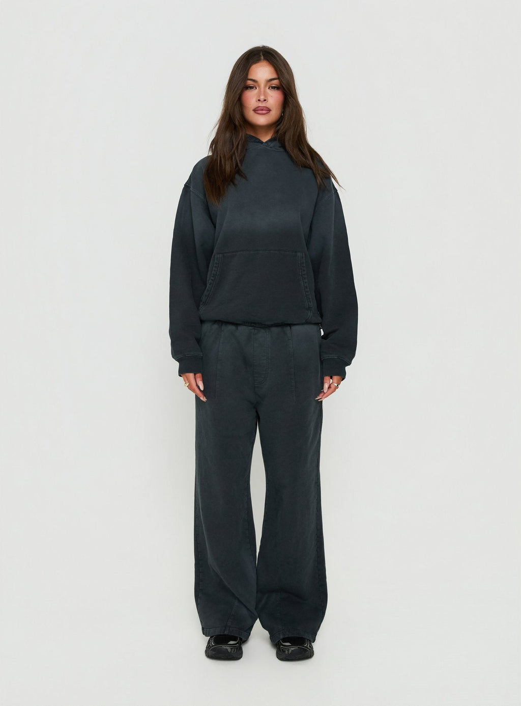 American Thrift Fleece Baggy Sweatpant Black