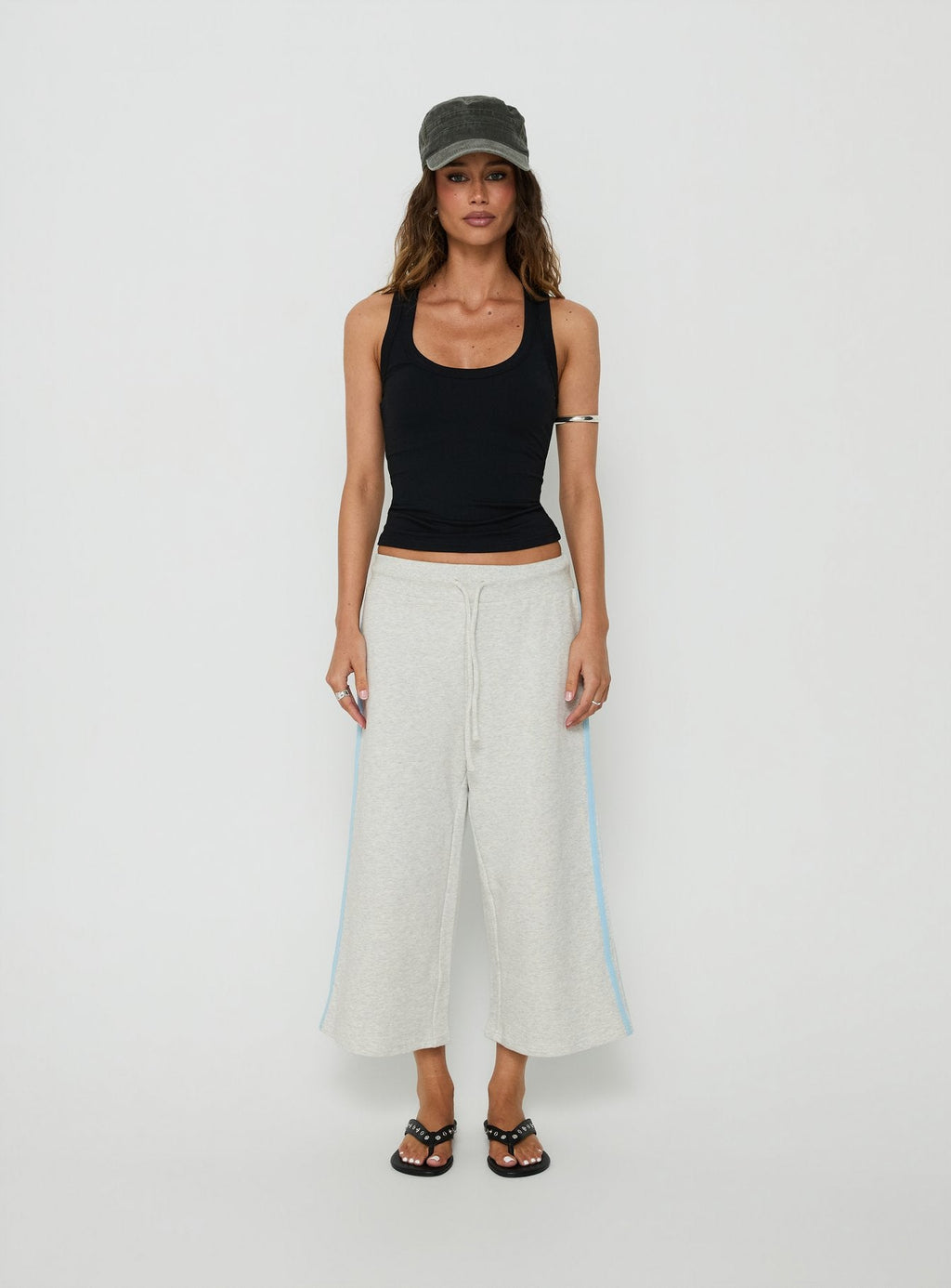 Dojo 3/4 Sweatpants Grey Marle