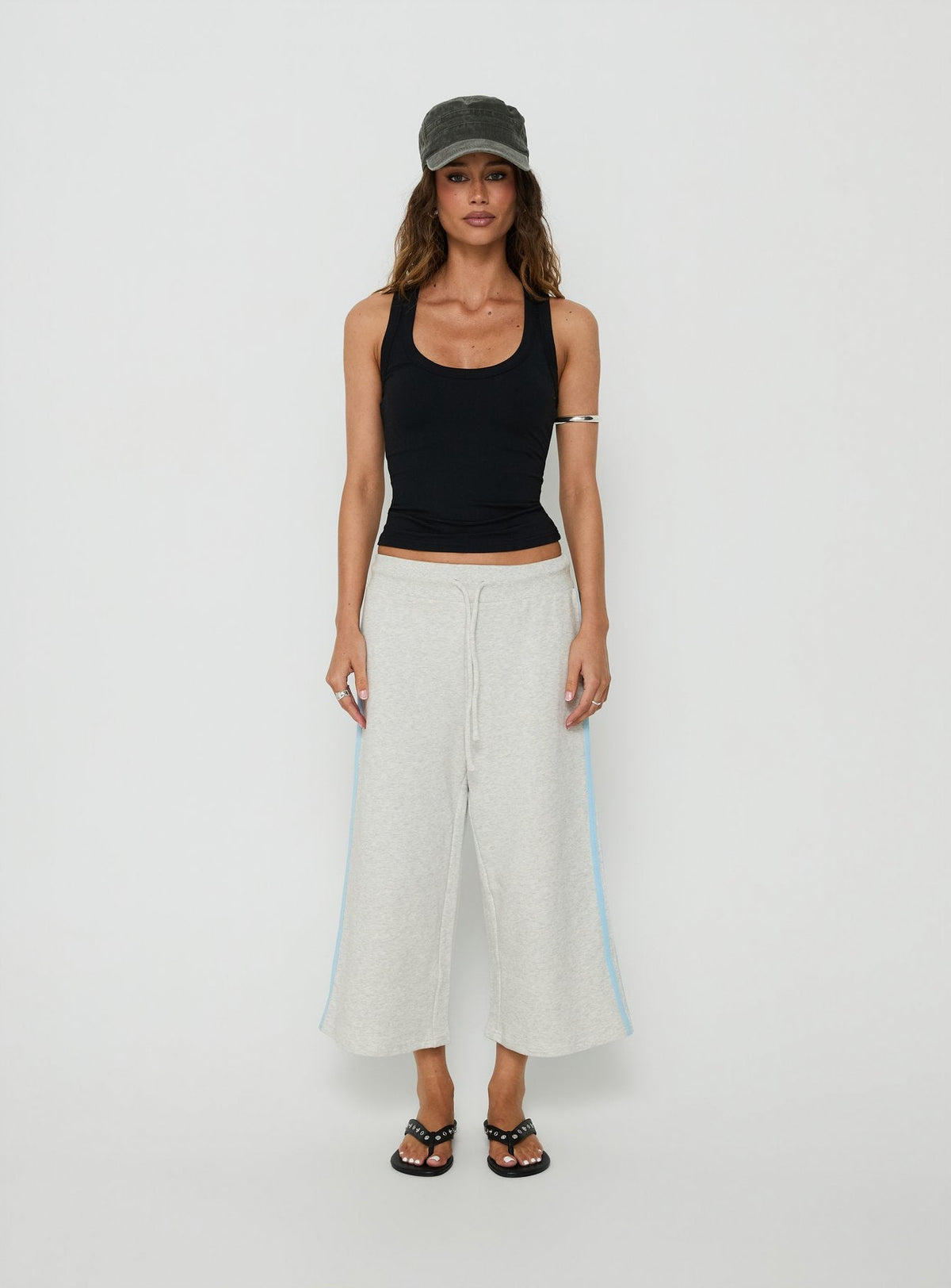 Dojo 3/4 Sweatpants Grey Marle