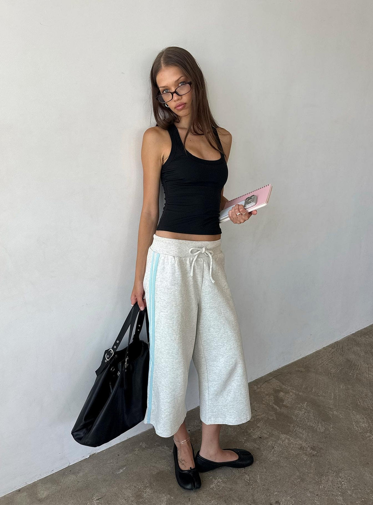 Dojo 3/4 Sweatpants Grey Marle