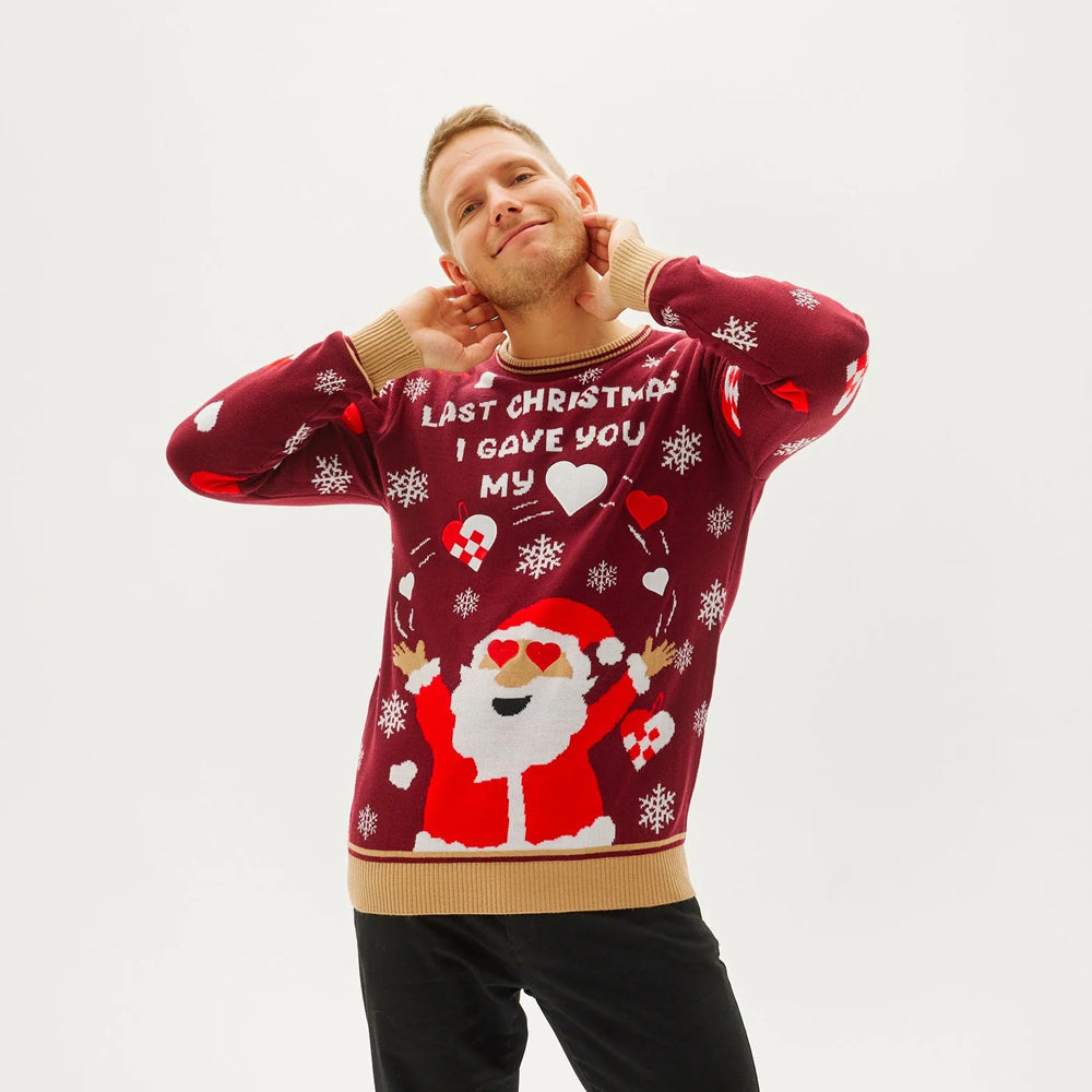Womens Ugly Christmas Sweater Last Christmas I gave you my Heart