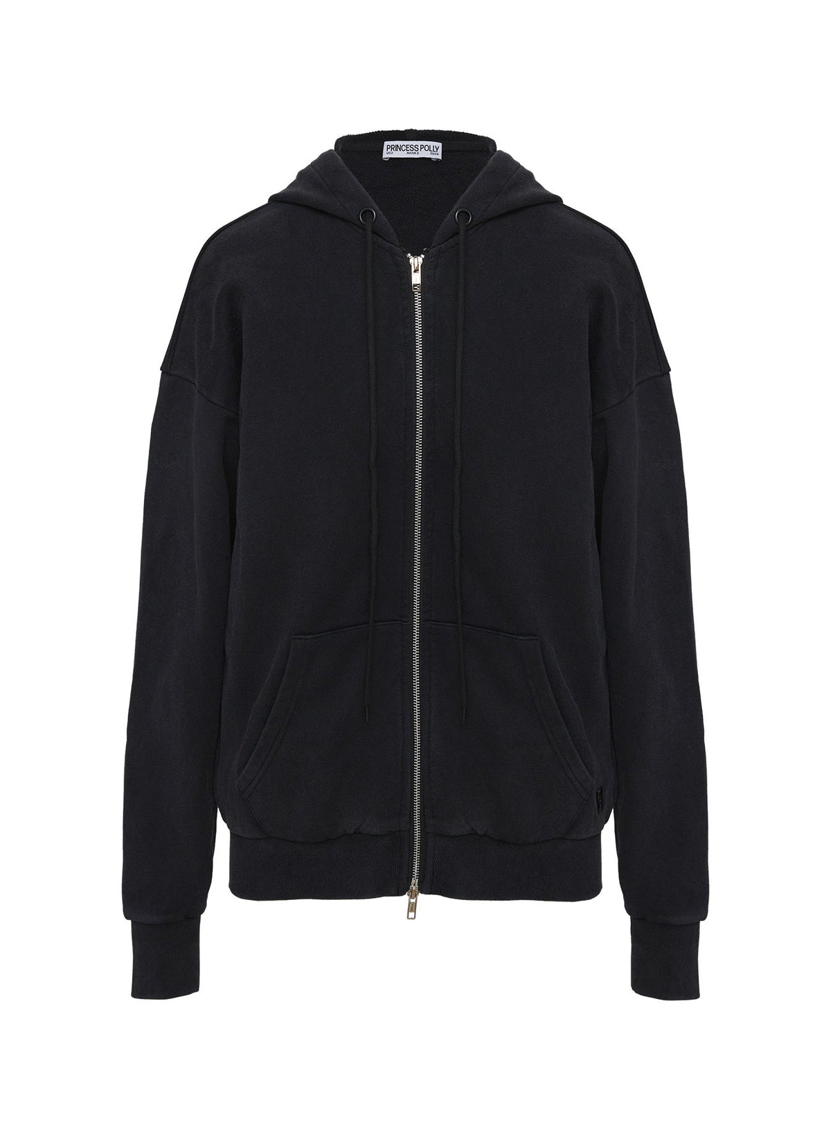 All Day Oversized Hoodie Washed Black