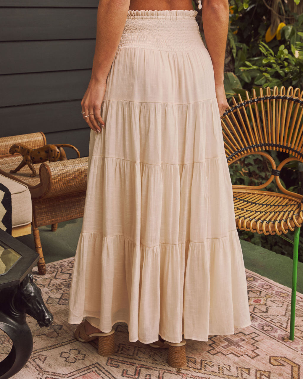Dulce High Waisted Maxi Skirt