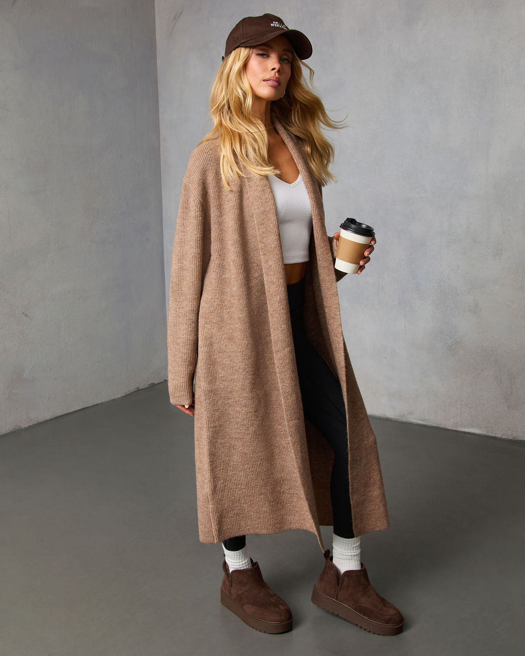 Lana Pocketed Duster Cardigan