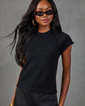 Nila Knit Short Sleeve Sweater