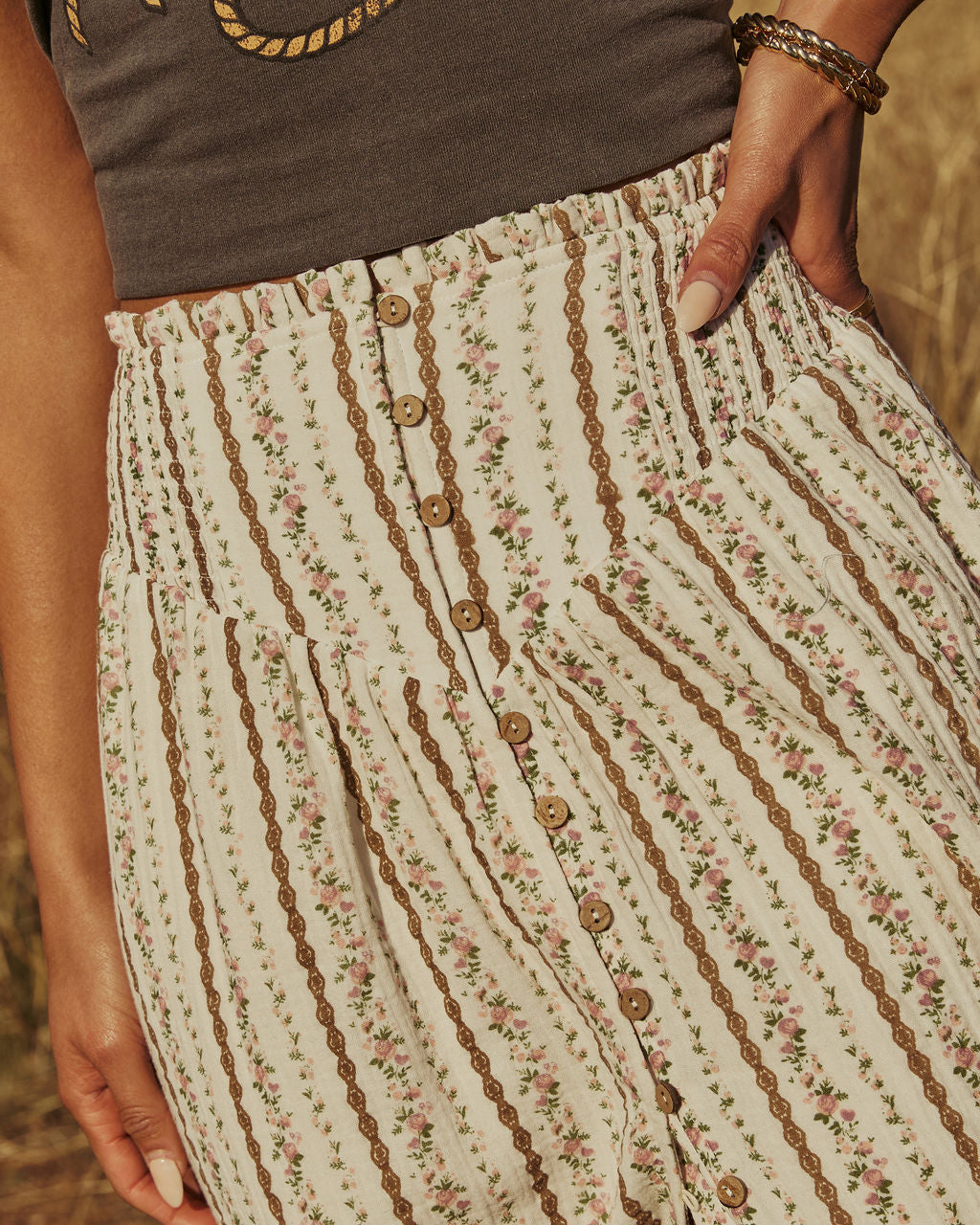Piema Floral Maxi Skirt