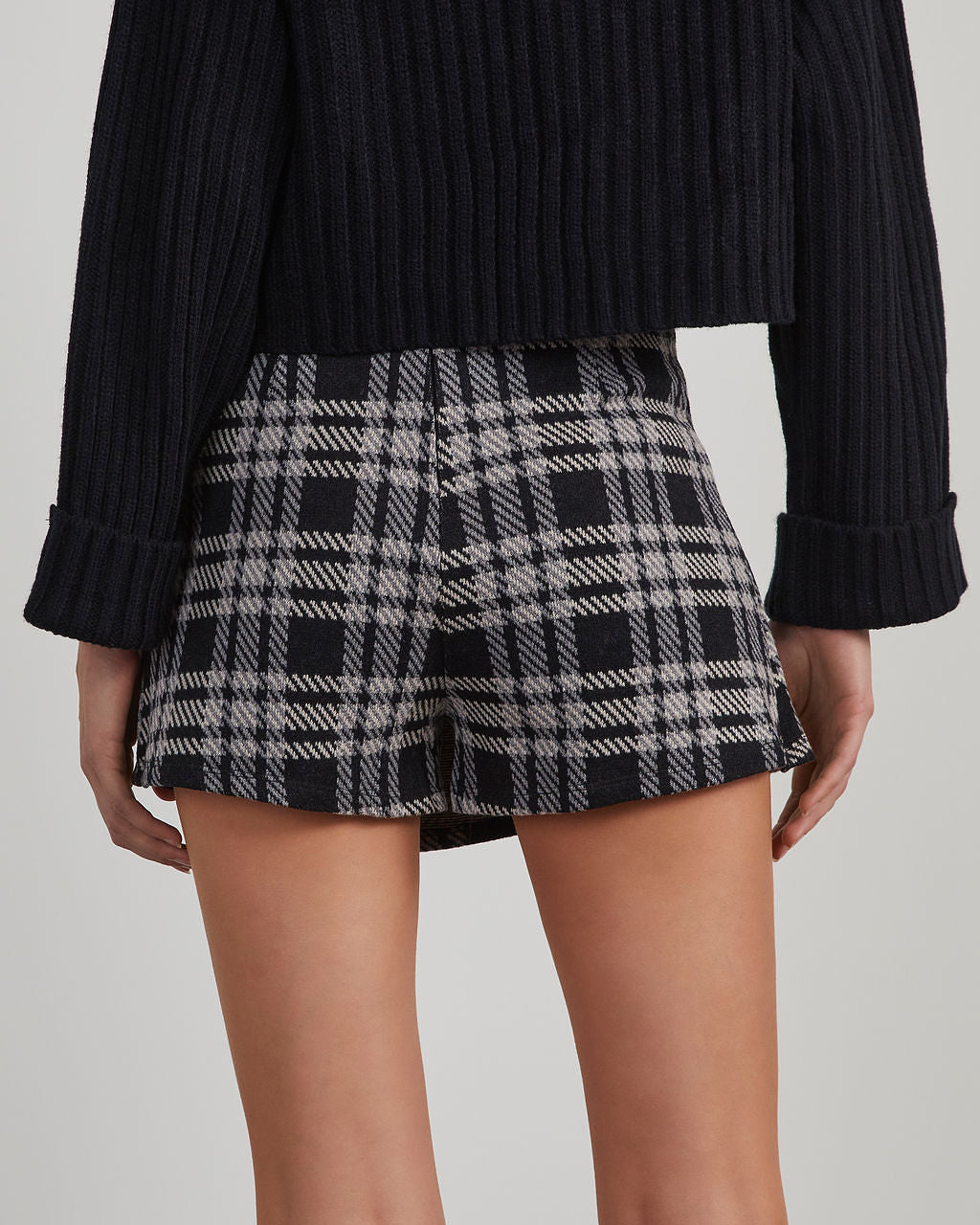 Kamala Plaid Wrap Skort