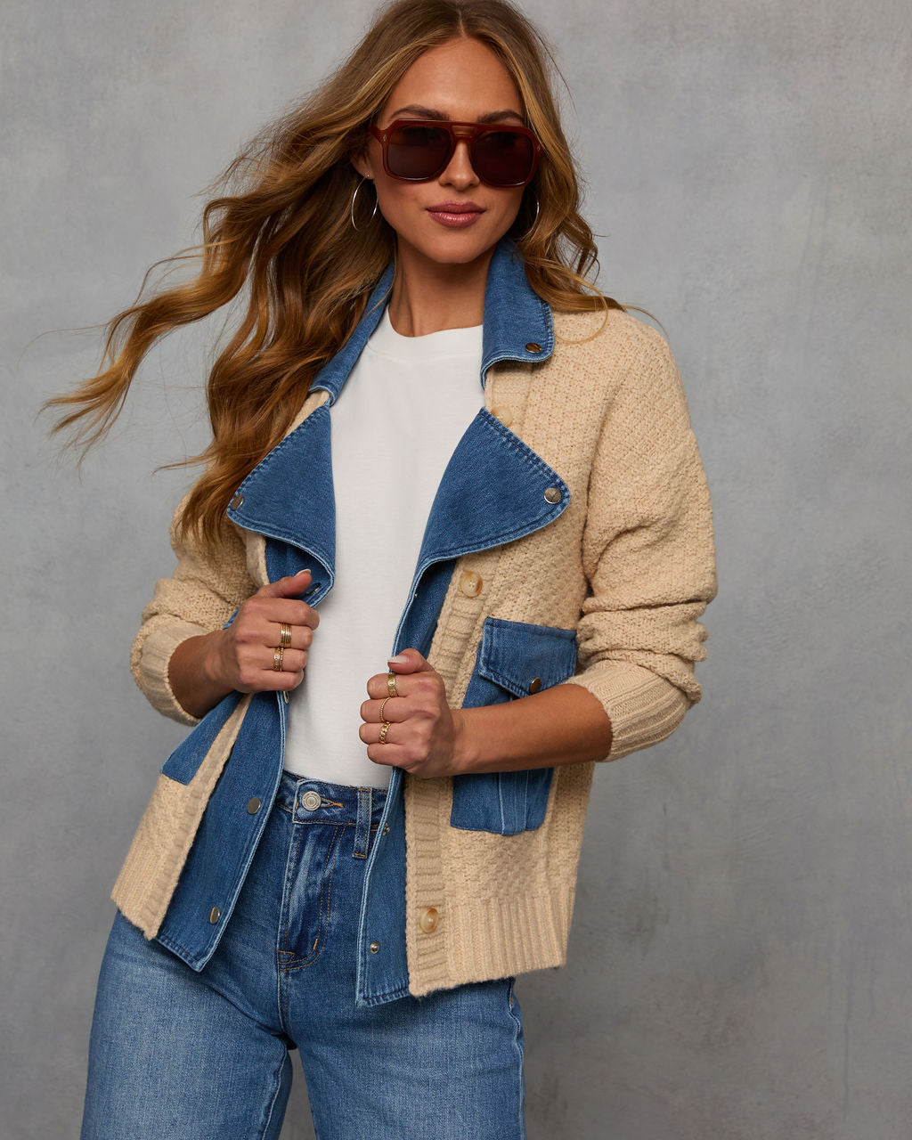 Play It Cool Twofer Moto Jacket