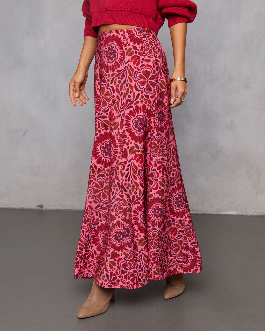 Amber Hour Maxi Skirt