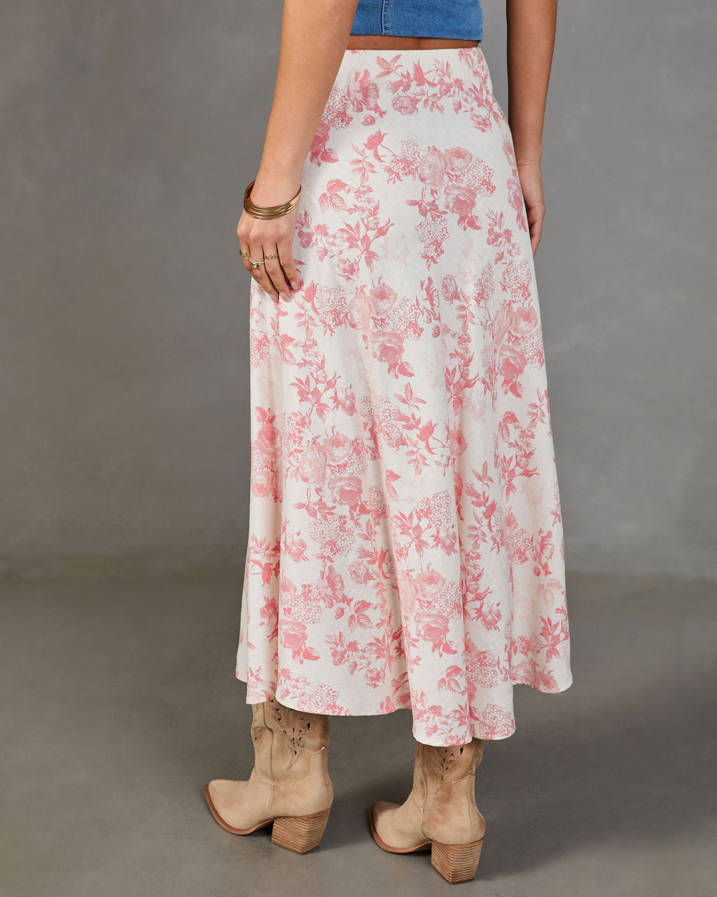 Daywear Darling Floral Midi Skirt