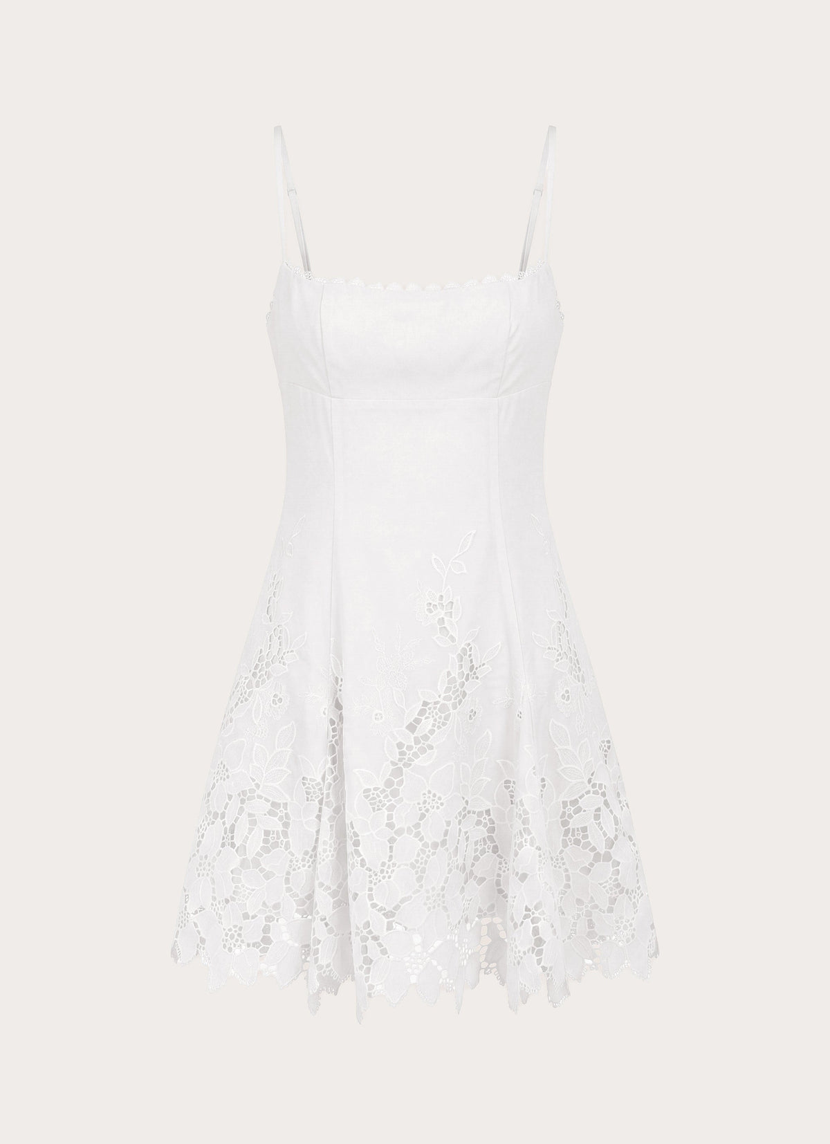 Florine Mini Dress - White