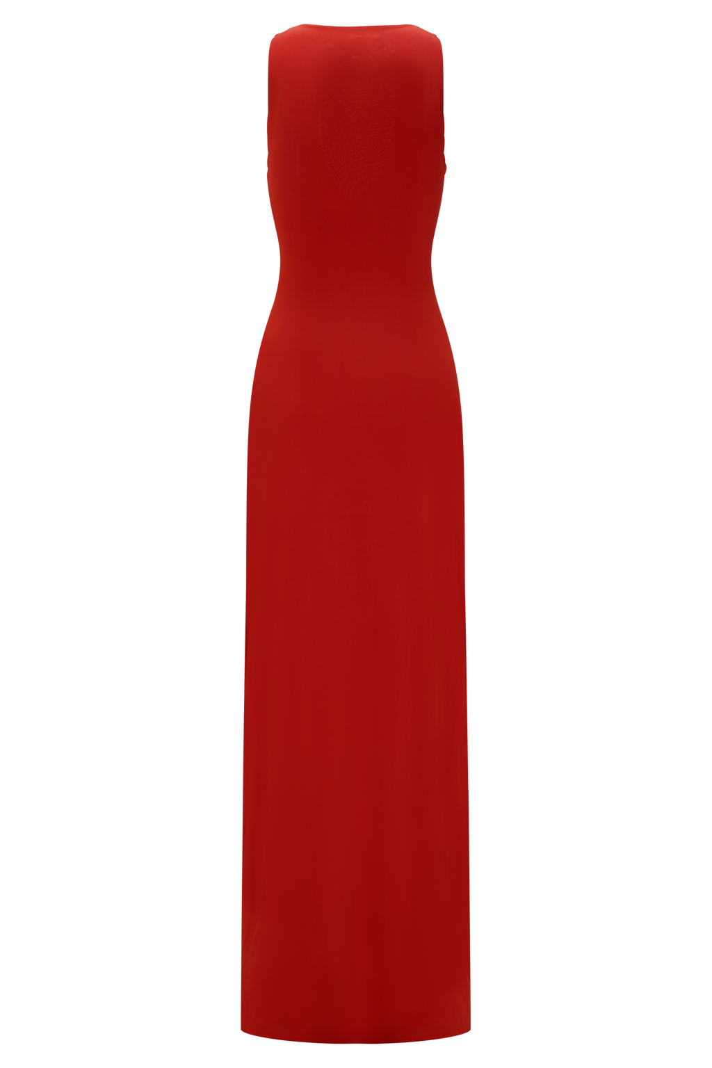Kaiden Slinky Beaded Maxi Dress - Desert Red