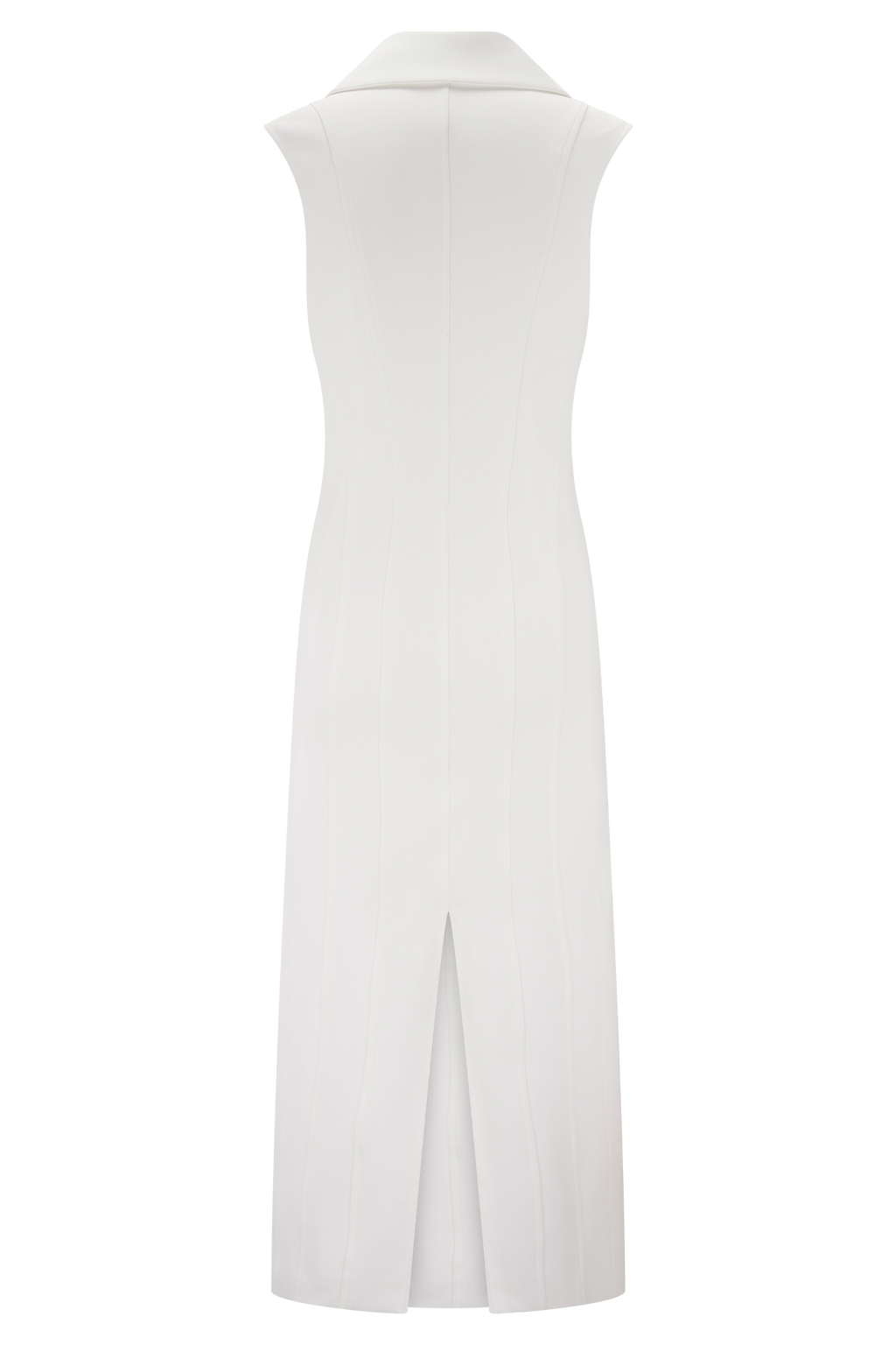 Keagan Sleeveless Midi Dress - Ivory
