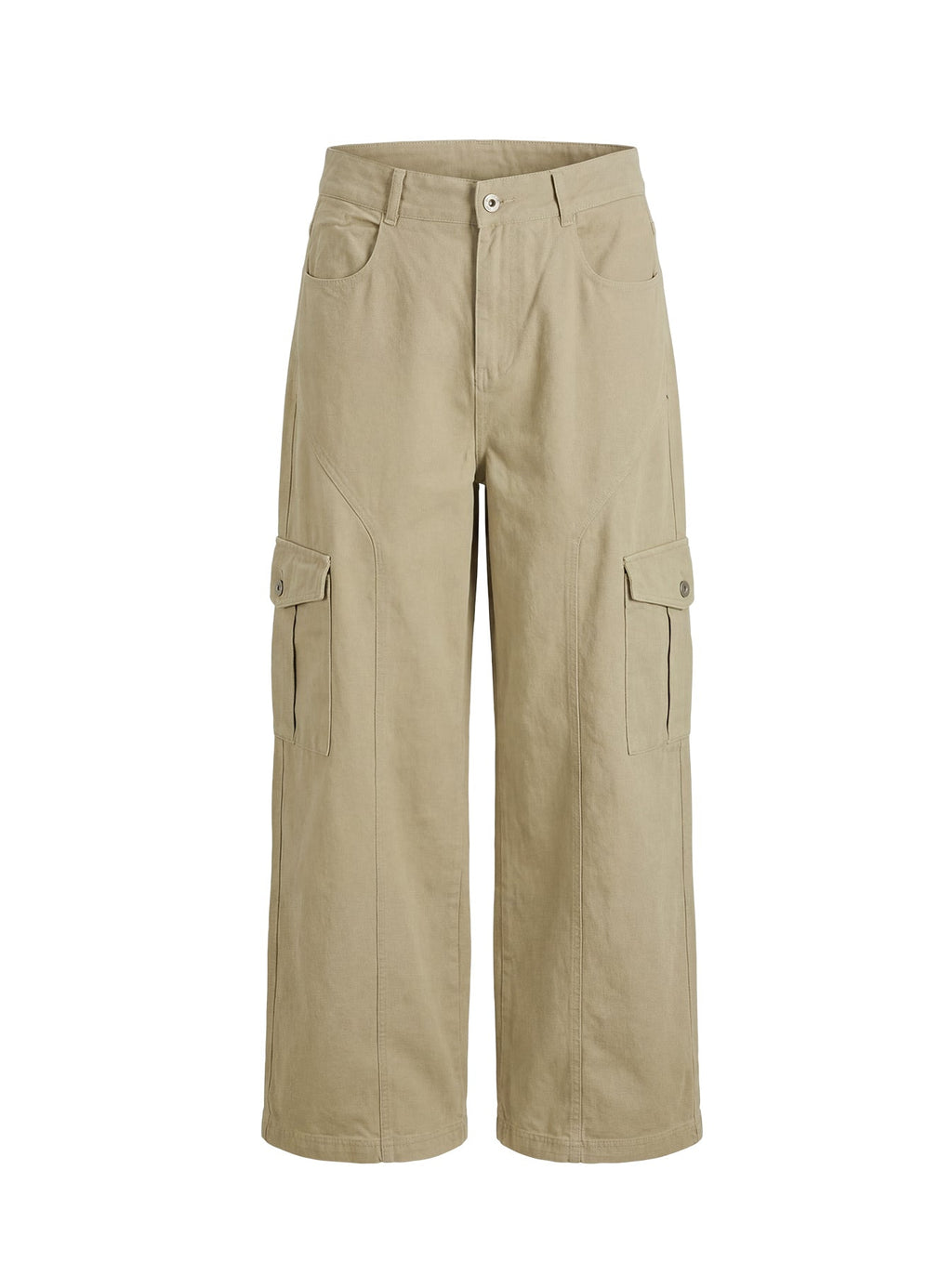 Sylene Pocket Detail Cargo Pants Khaki